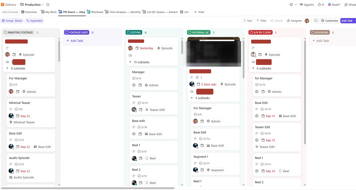 Podcast Post Production System screenshot